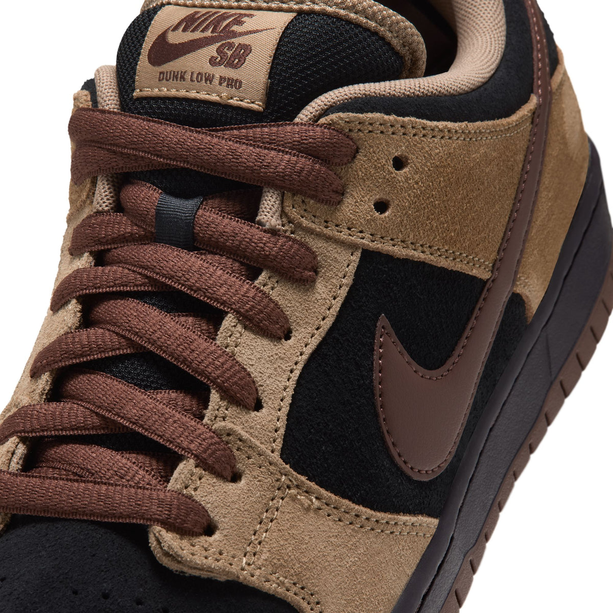 Nike SB - Dunk Low Pro - FILBERT/LT CHOCOLATE-BLACK-BURGUNDY ASH