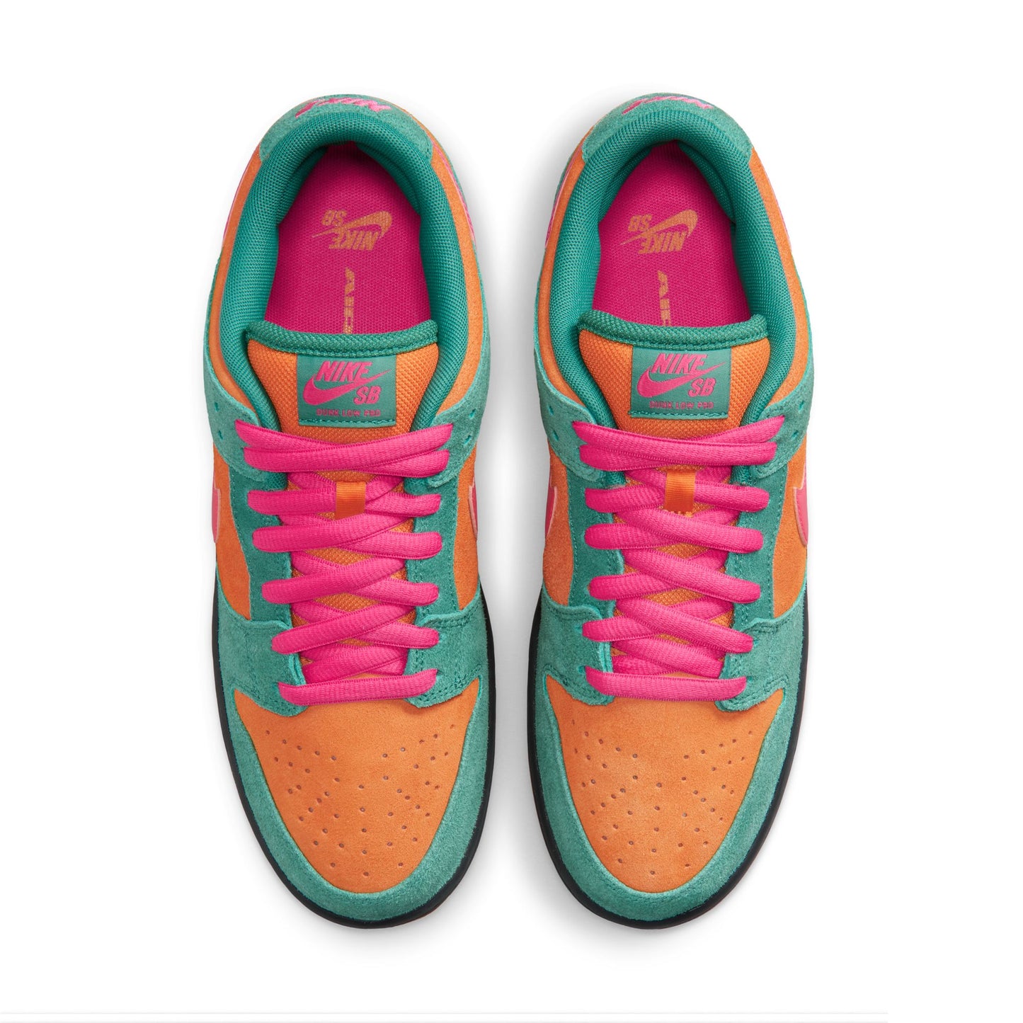 Nike SB - Dunk Low Pro - Green Noise / Watermelon / Light Curry