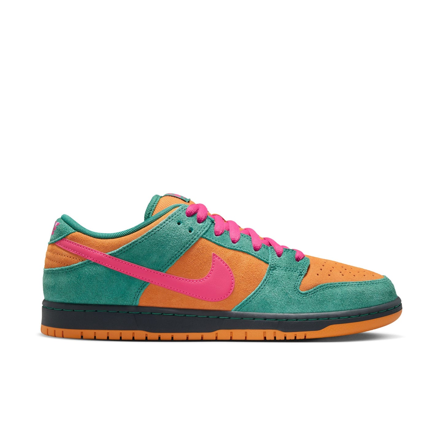 Nike SB - Dunk Low Pro - Green Noise / Watermelon / Light Curry