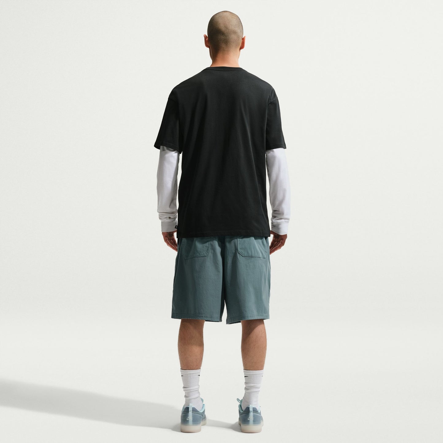 Nike SB - Skate Shorts - Mineral Slate / White