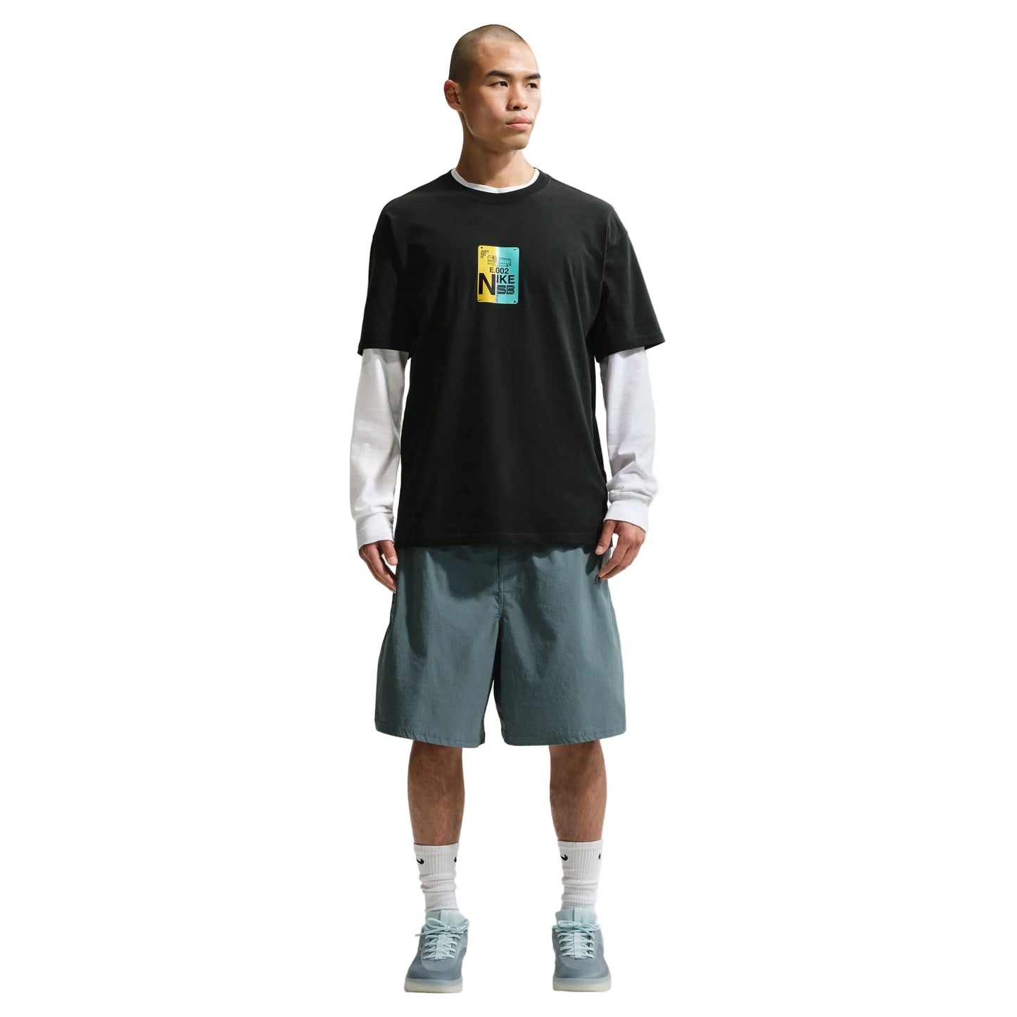 Nike SB - Skate Shorts - Mineral Slate / White