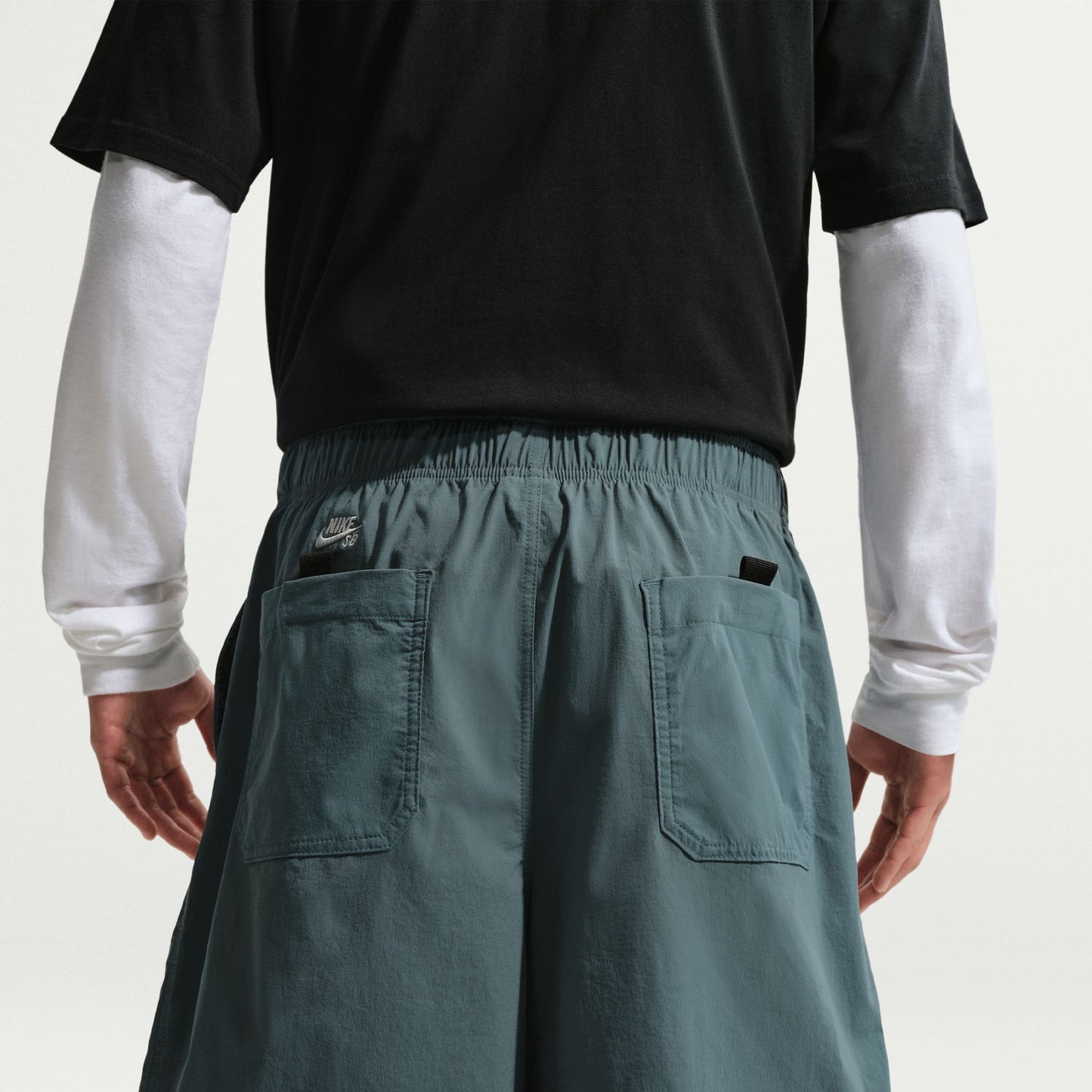 Nike SB - Skate Shorts - Mineral Slate / White