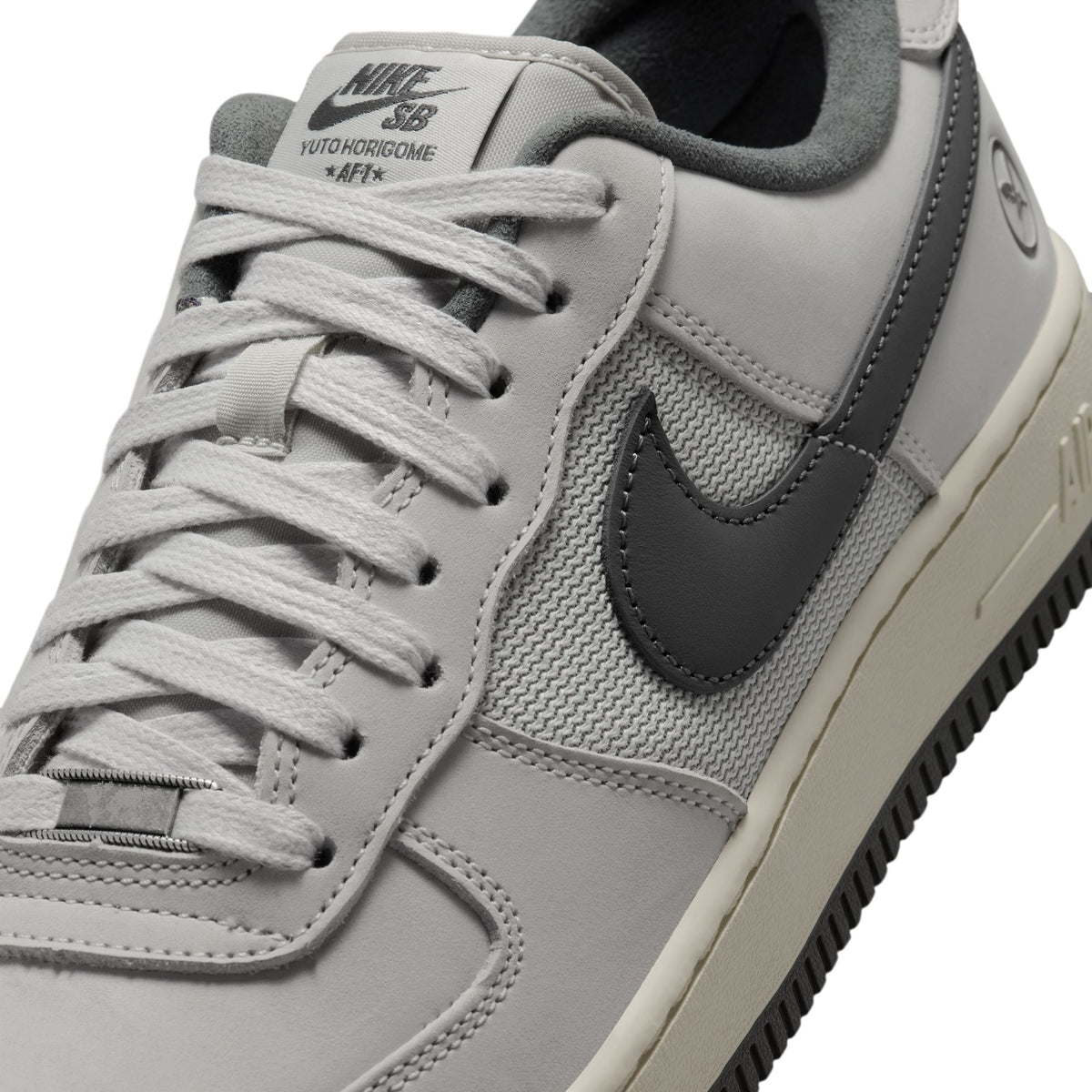 Nike SB - Air Force 1 x Yuto - White / Iron Grey / Coconut Milk