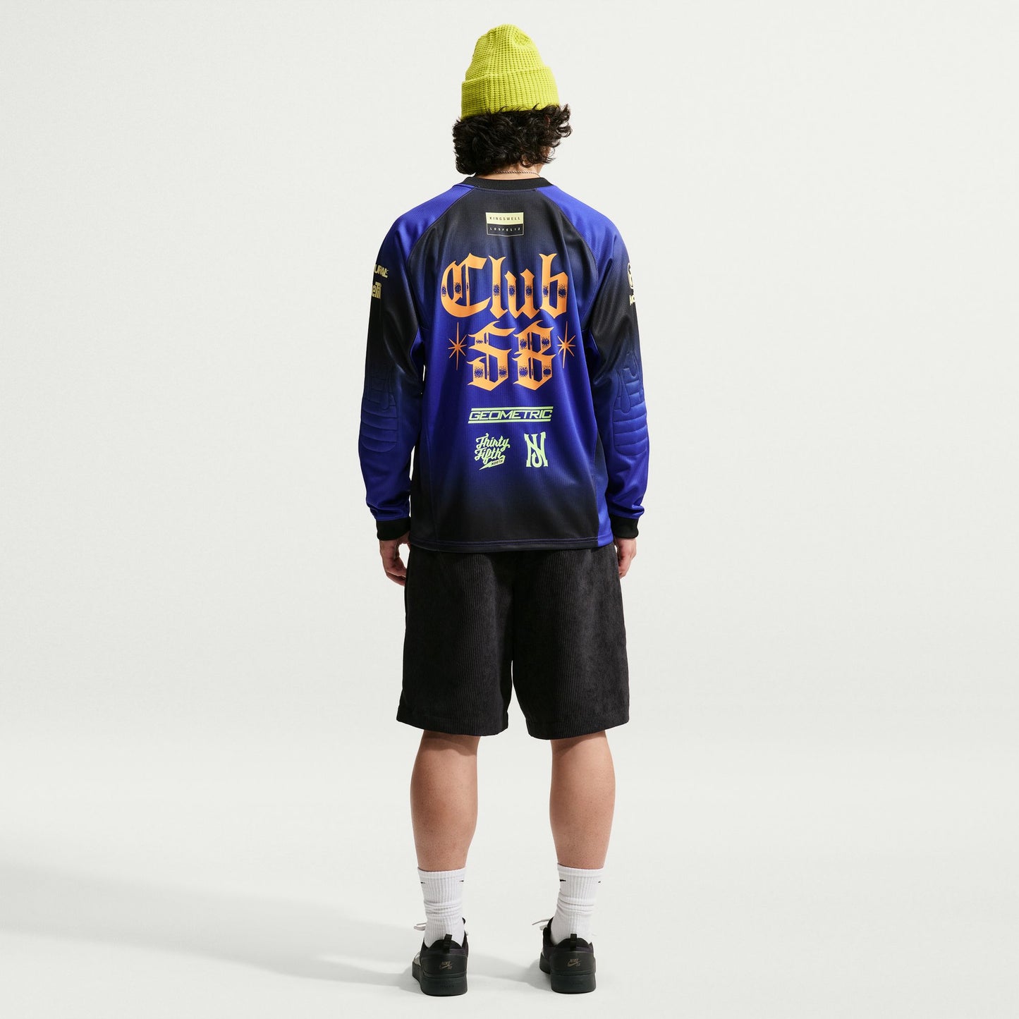 Nike SB - Cub 58 Long Sleeve Skate Jersey - Dark Concord