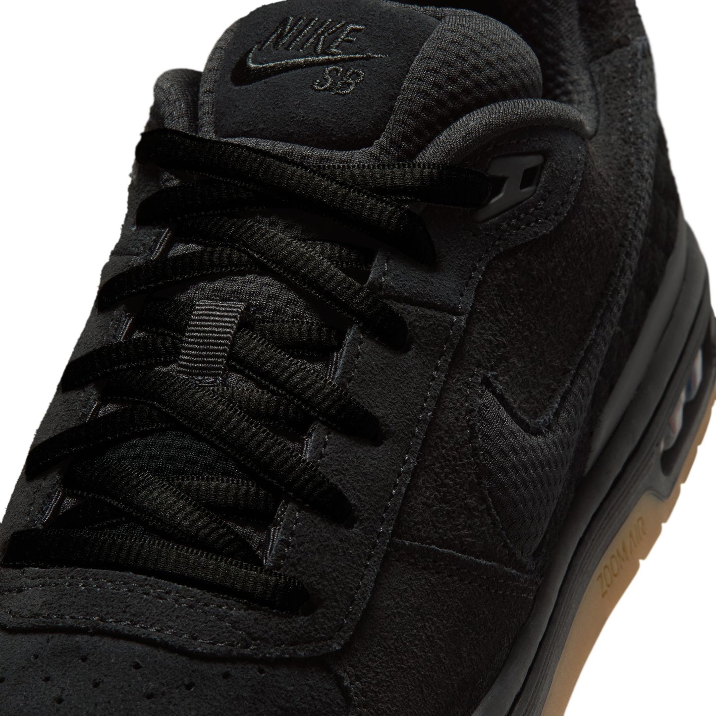 Nike SB - Paul Rodriguez P-Rod Zoom Air Low - Black / Gum - Light Brown