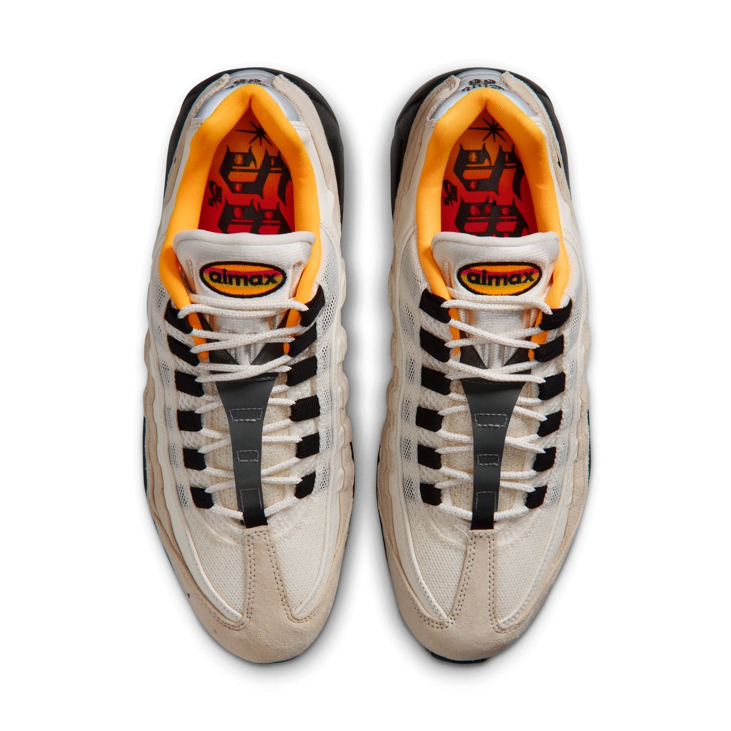 Nike SB - Air Max 95 Club 58 - Sail / Black / Laser Orange