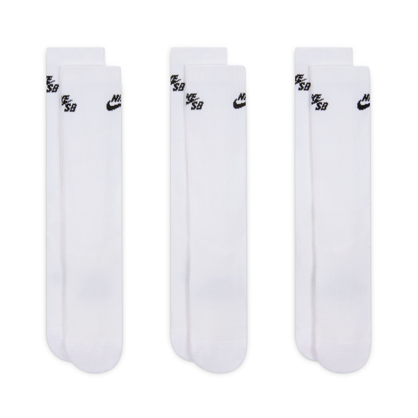 Nike SB - Everyday Elevated Socks - White / Black