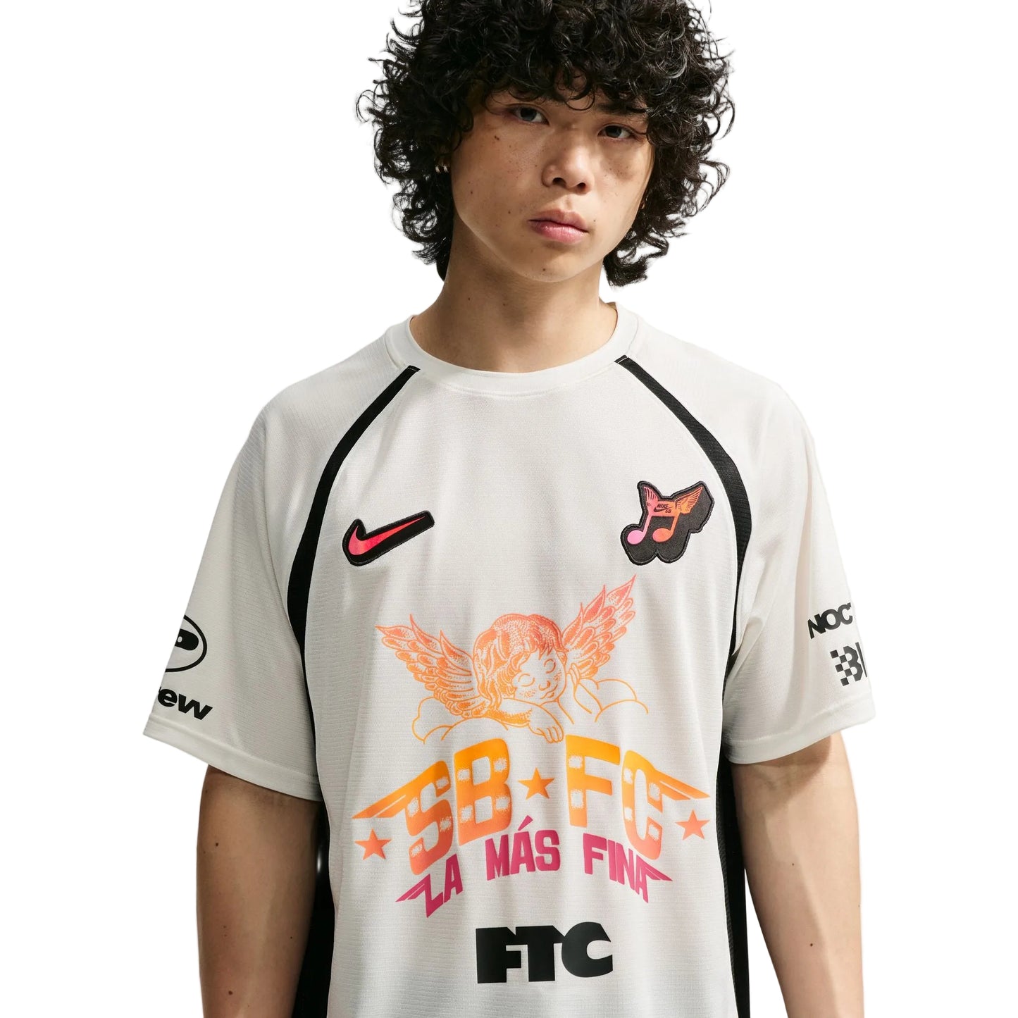 Nike SB - Club 58 Skate Jersey - Sail / Black