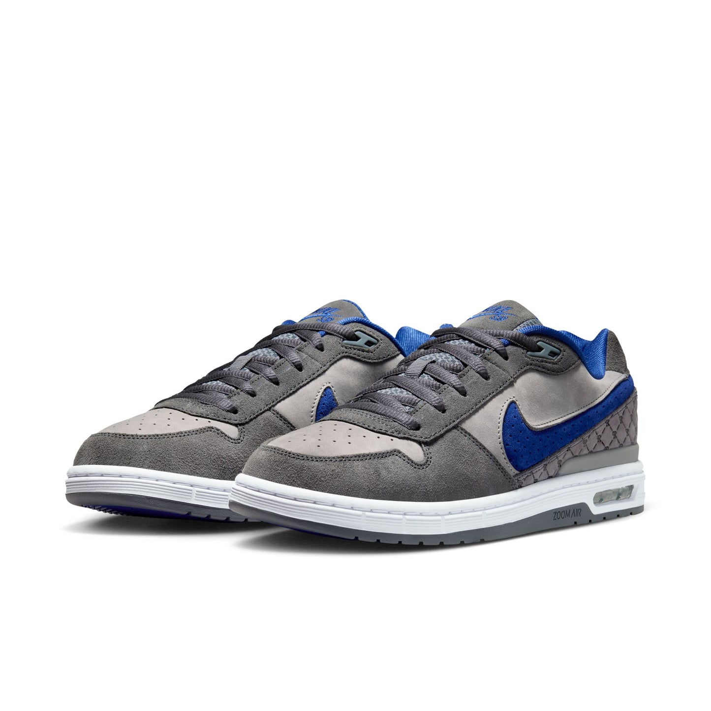 Nike SB - Paul Rodriguez Zoom Air Low - Flint Grey / Deep Royal Blue