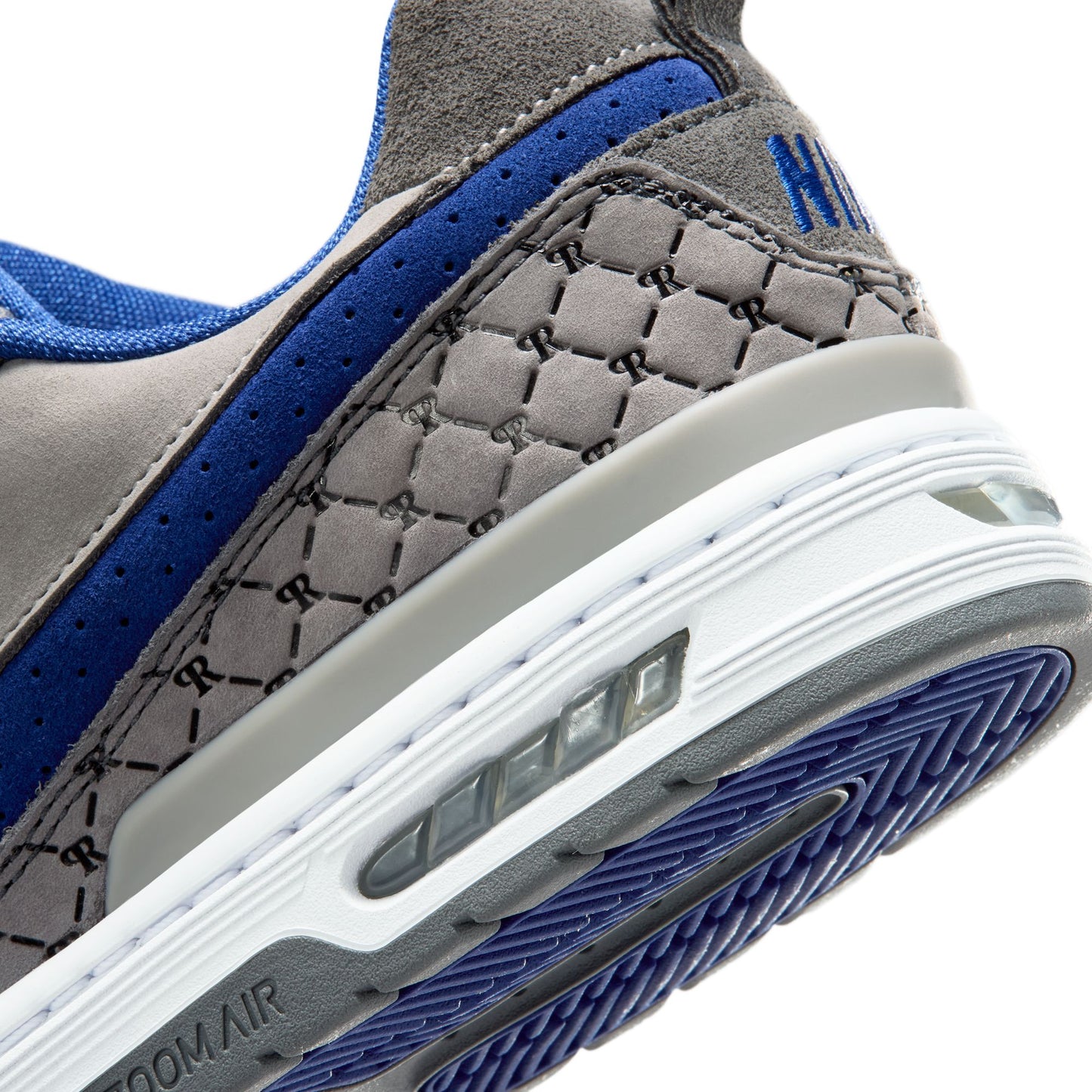Nike SB - Paul Rodriguez Zoom Air Low - Flint Grey / Deep Royal Blue