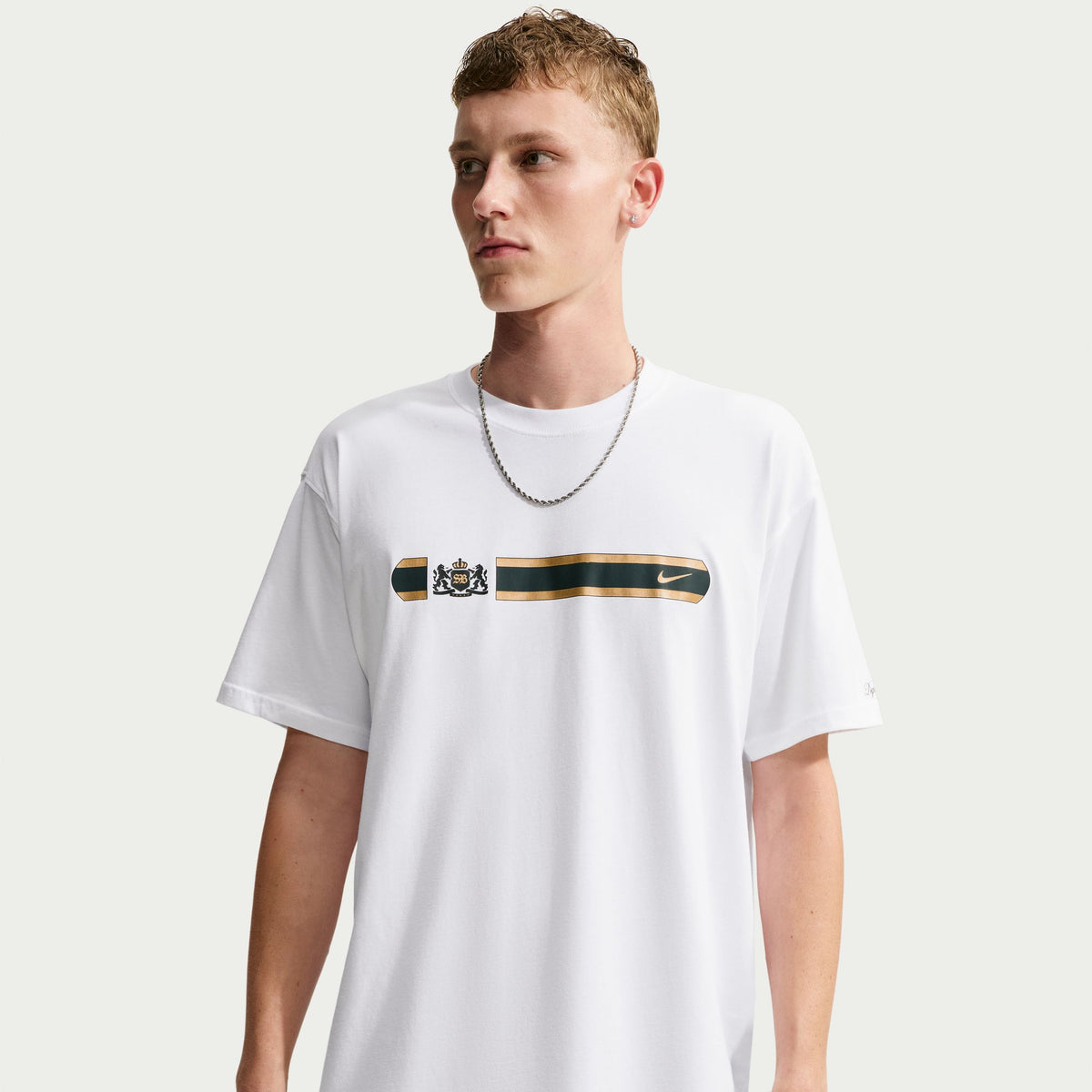 Nike SB - Crest Skate T-Shirt - White