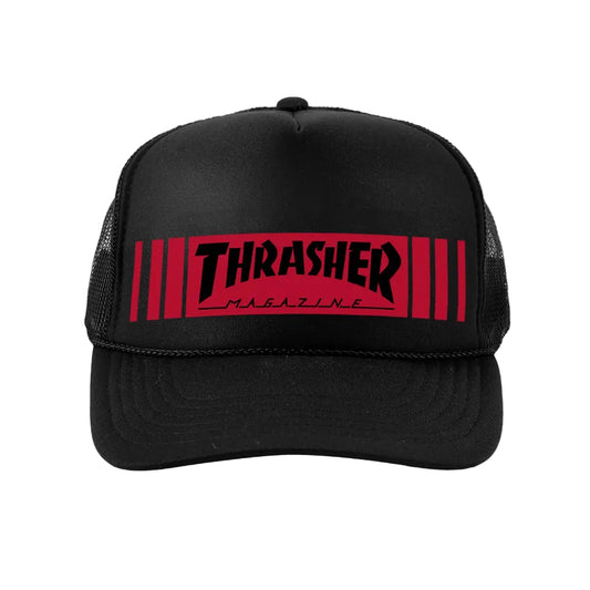 Thrasher - Bar Trucker Hat - Black