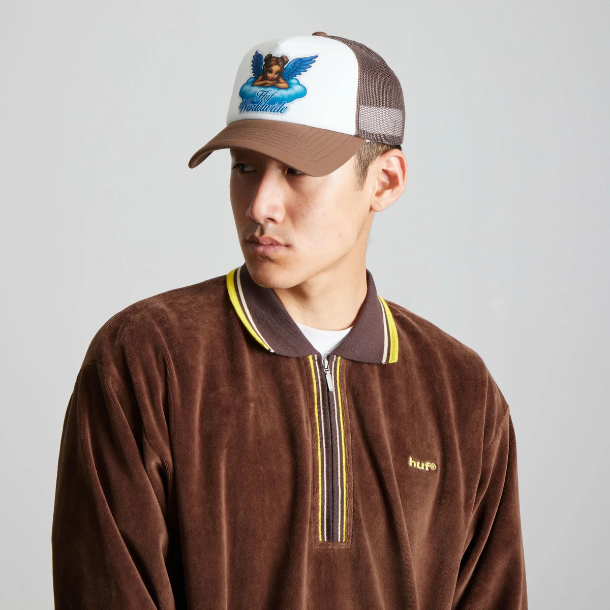 HUF - Bliss Trucker Hat - Brown