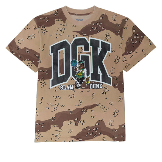 DGK - Slam Dunk Boxy T-Shirt - Desert Camo