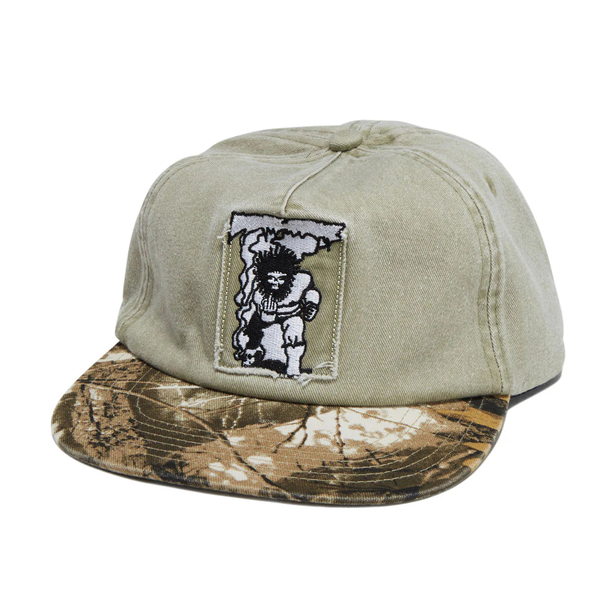 Fucking Awesome - FU Patch Snapback Hat - Realtree Camo