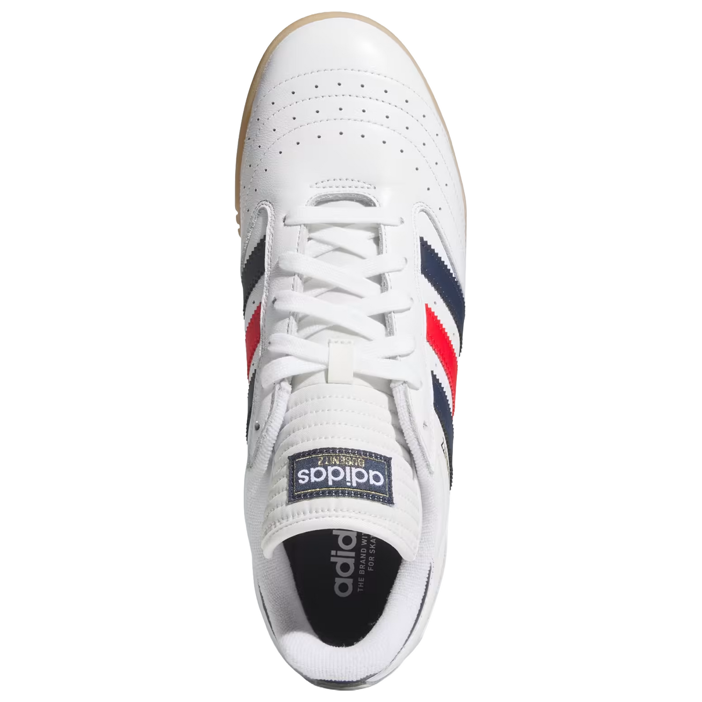 Adidas - Busenitz Indoor Super Shoe - Cloud White / Collegiate Navy / Better Scarlet
