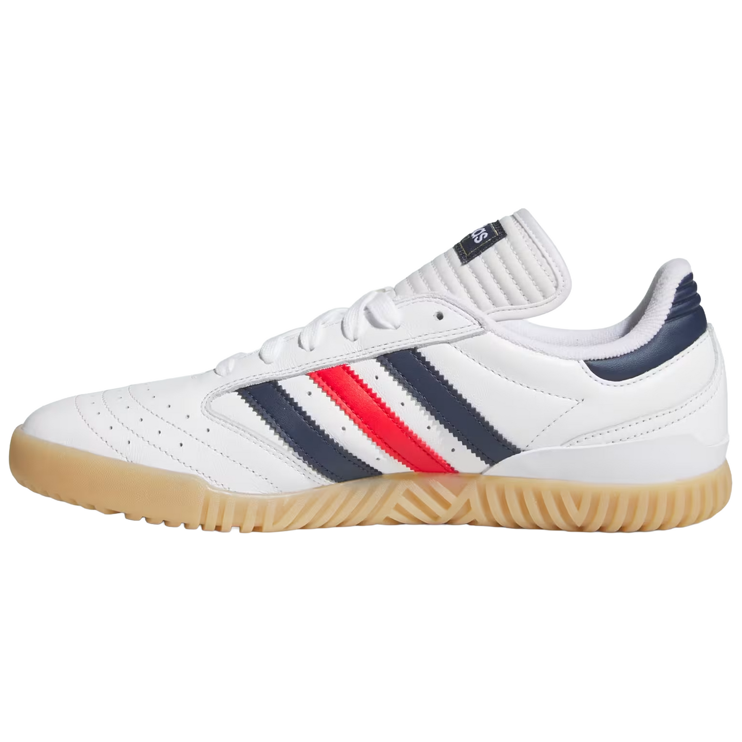 Adidas - Busenitz Indoor Super Shoe - Cloud White / Collegiate Navy / Better Scarlet