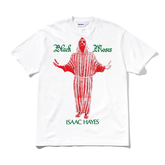 Butter Goods - Isaac Hayes Black Moses T-Shirt - White