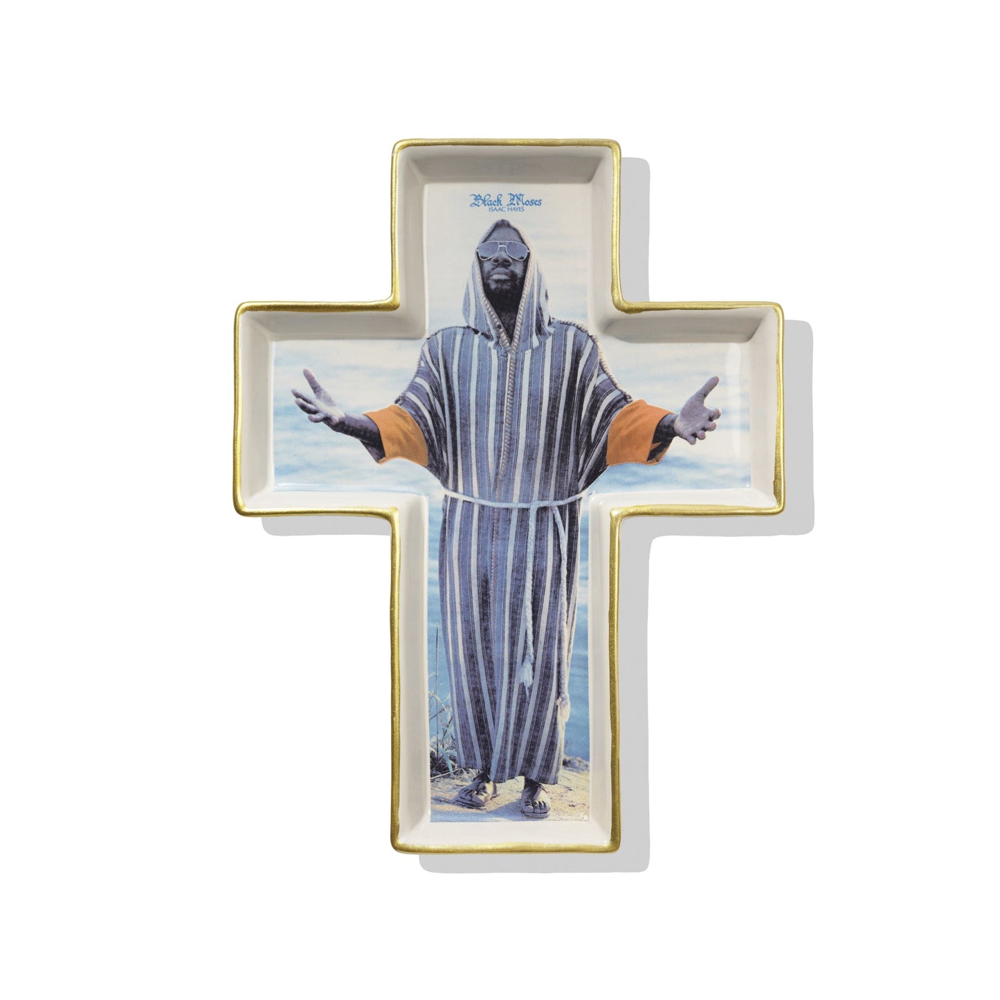 Butter Goods - Black Moses Ceramic Tray - White