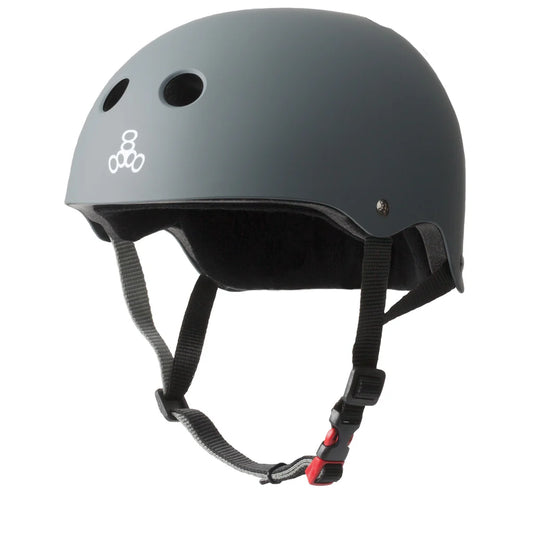 Triple 8 Helmets - The Certified Sweatsaver Helmet - Carbon Matte