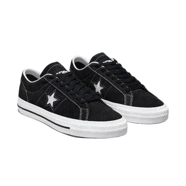 Converse CONS - One Star Pro Suede - Black / Black / White