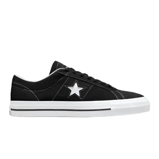 Converse CONS - One Star Pro Suede - Black / Black / White