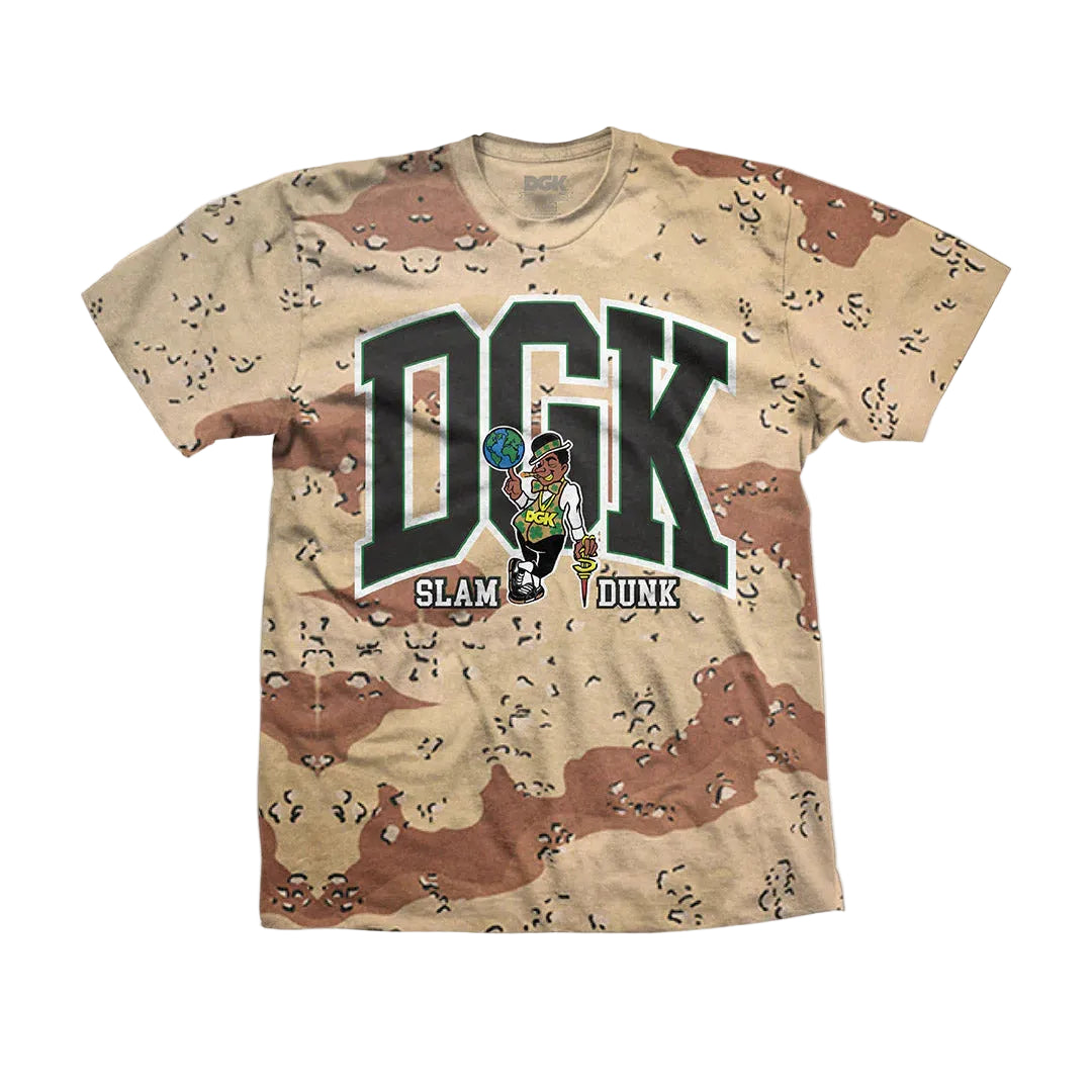 DGK - Slam Dunk Boxy T-Shirt - Desert Camo