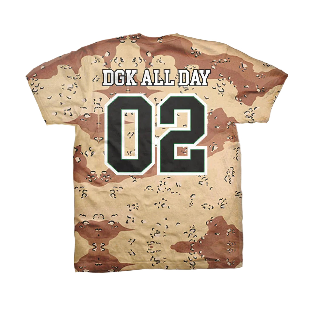 DGK - Slam Dunk Boxy T-Shirt - Desert Camo