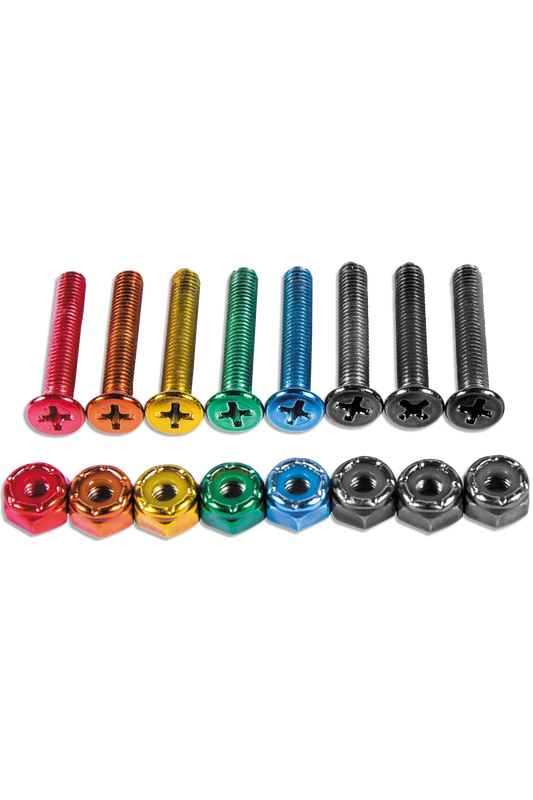 Enjoi Skateboards - Little Buddies 1" Phillips Hardware Pack - Multi Color
