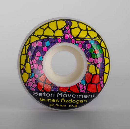 Satori Wheels - Gunes Ozdogan Stained Glass Pro Conical Wheel - 52.5mm 101a