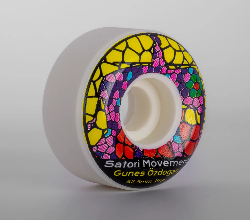 Satori Wheels - Gunes Ozdogan Stained Glass Pro Conical Wheel - 52.5mm 101a