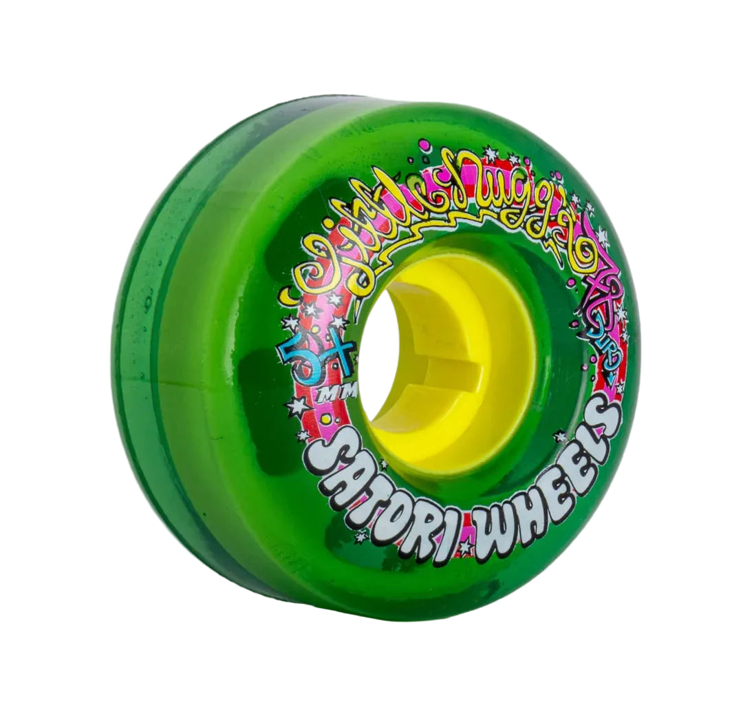 Satori Wheels - Lil Nugz Clear Cruiser Wheel - 54mm 78a Green