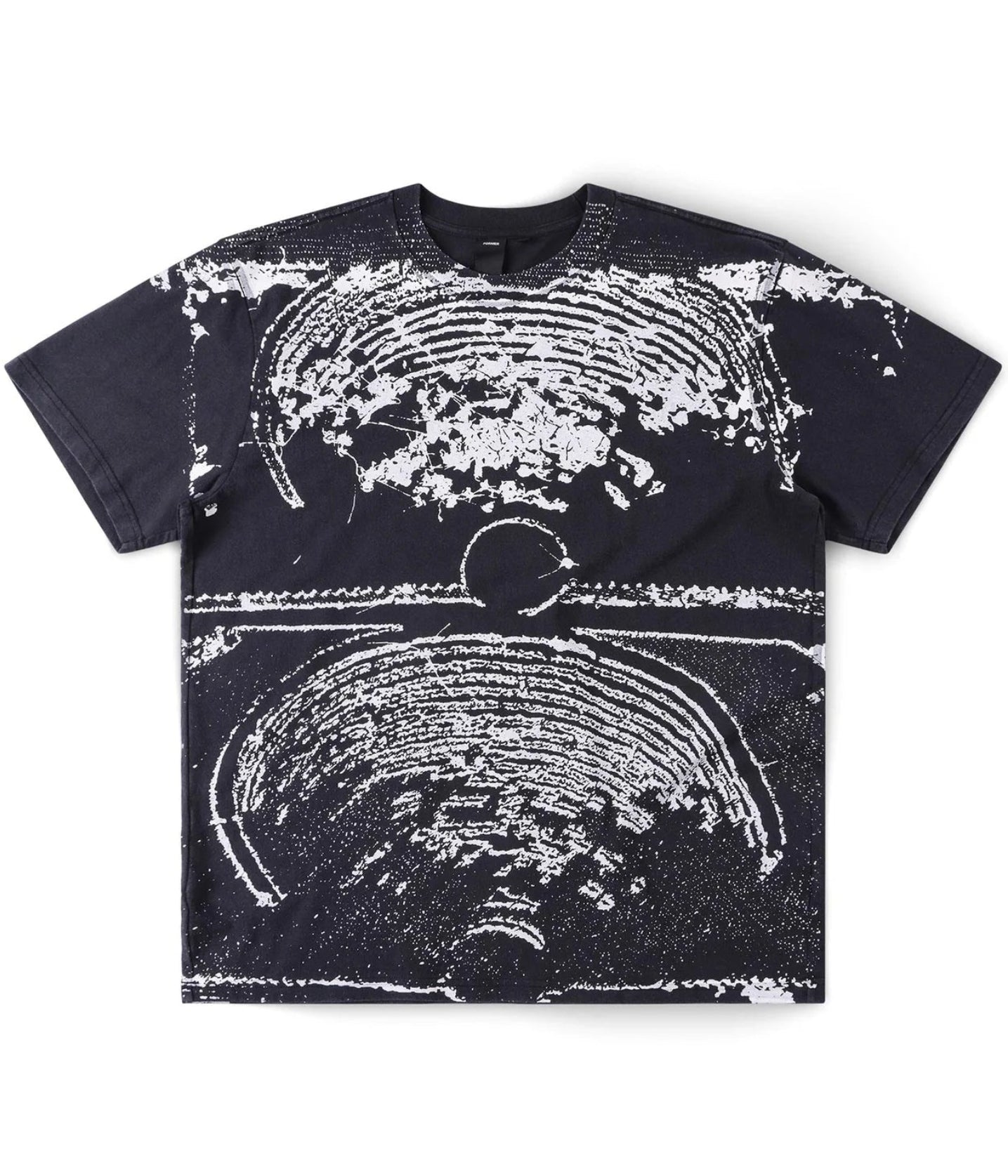 Former - All Over Crux Scan T-Shirt - Black / White