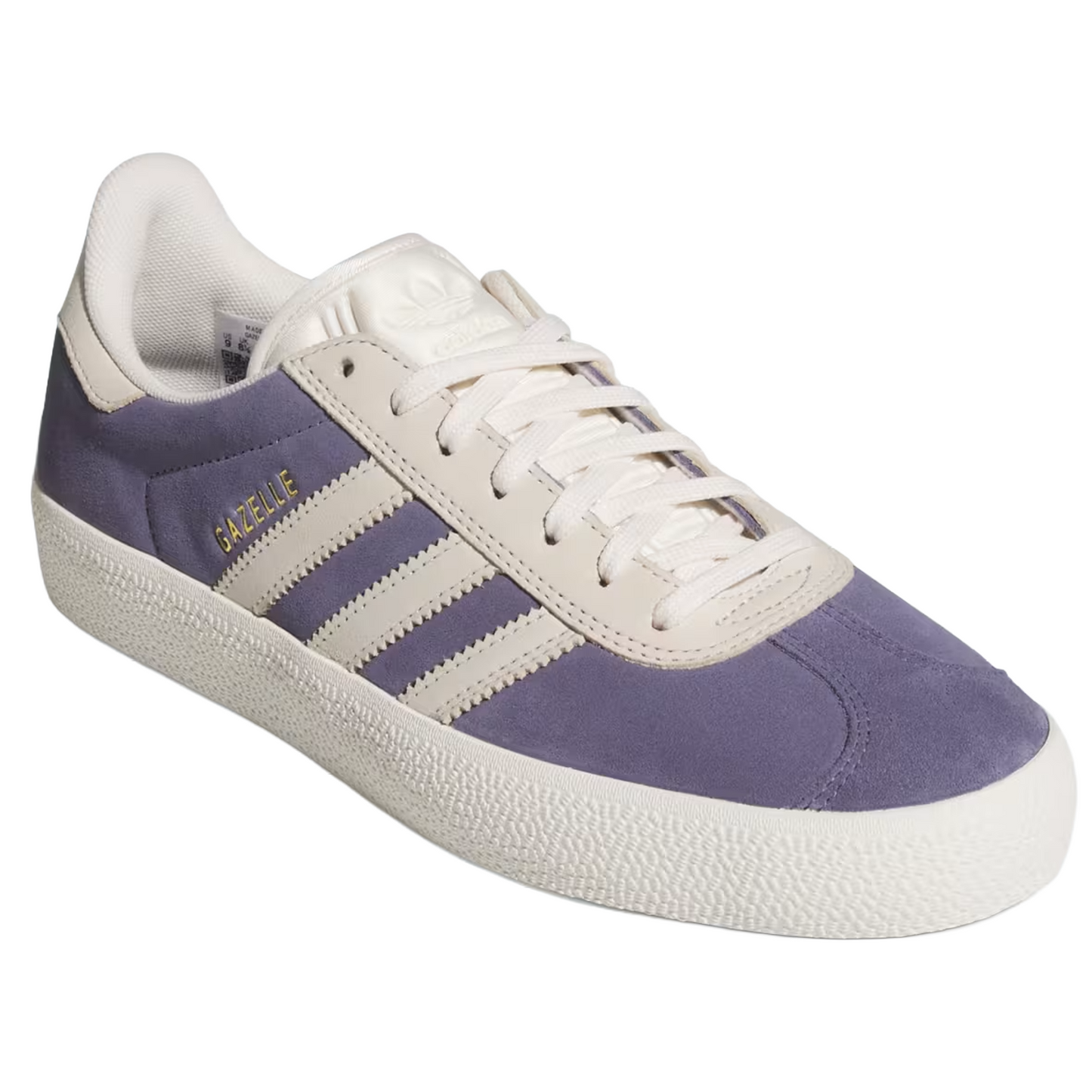 Adidas - Gazelle ADV Shoe - Super Purple / Chalk White / Gold Metallic