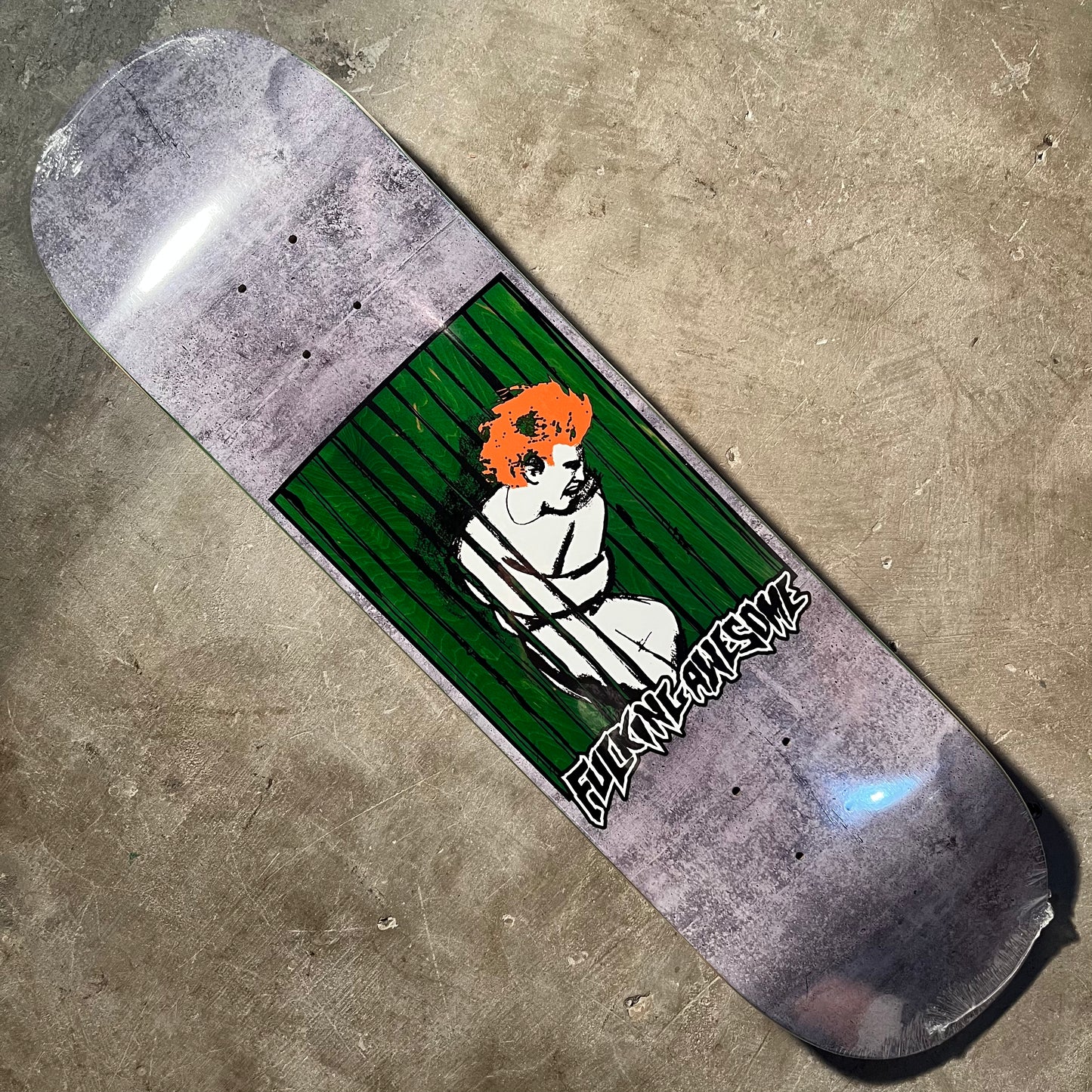 Fucking Awesome - Aidan Mackey Psych Ward II Deck - 8.25"