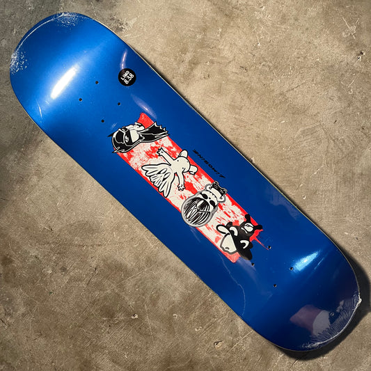 Limosine Skateboards - Teamski Deck - Blue
