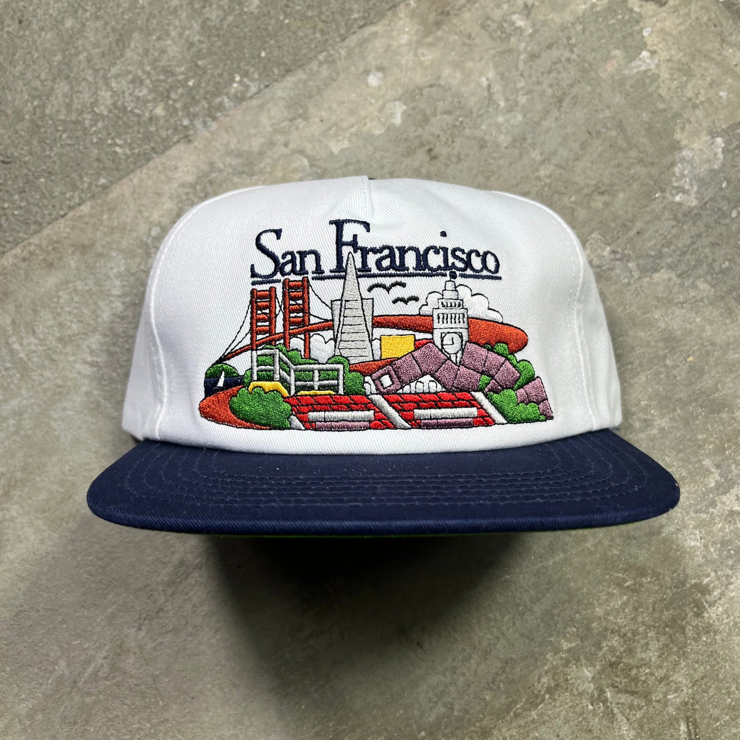 Real Skateboards - SFC Snapback Hat - White / Black