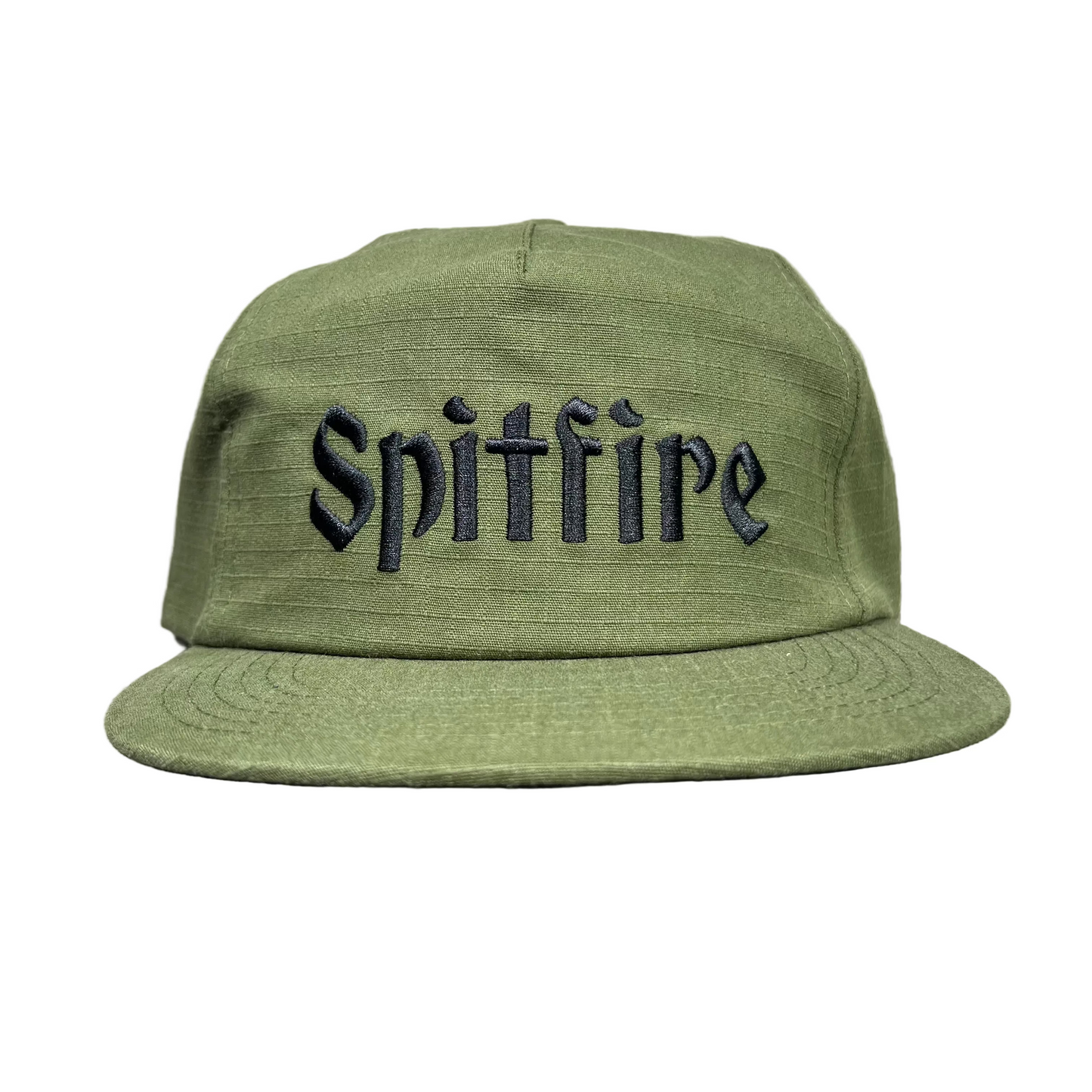 Spitfire Wheels - Molotov Script Snapback Hat - Olive
