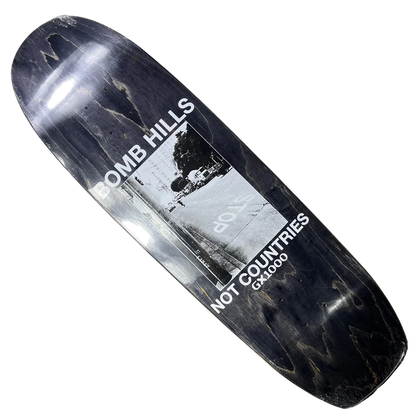 GX1000 - Bomb Hills Not Countries Shaped Cruiser Deck - 9.0"