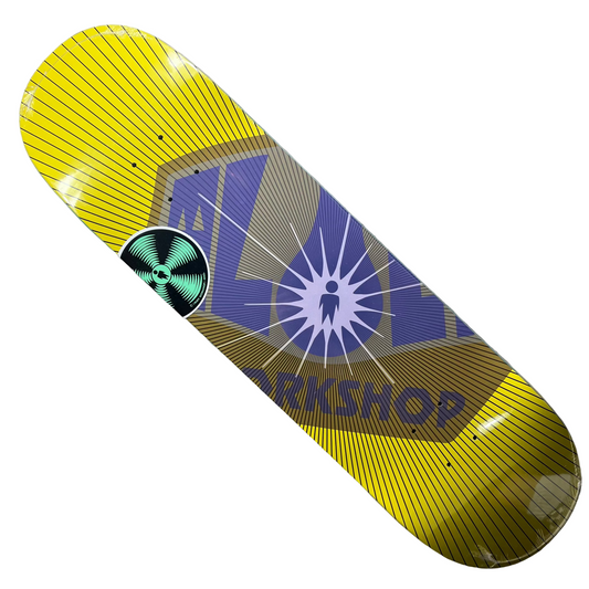 Alien Workshop Skateboards - OG Burst Deck Yellow - 8.375"