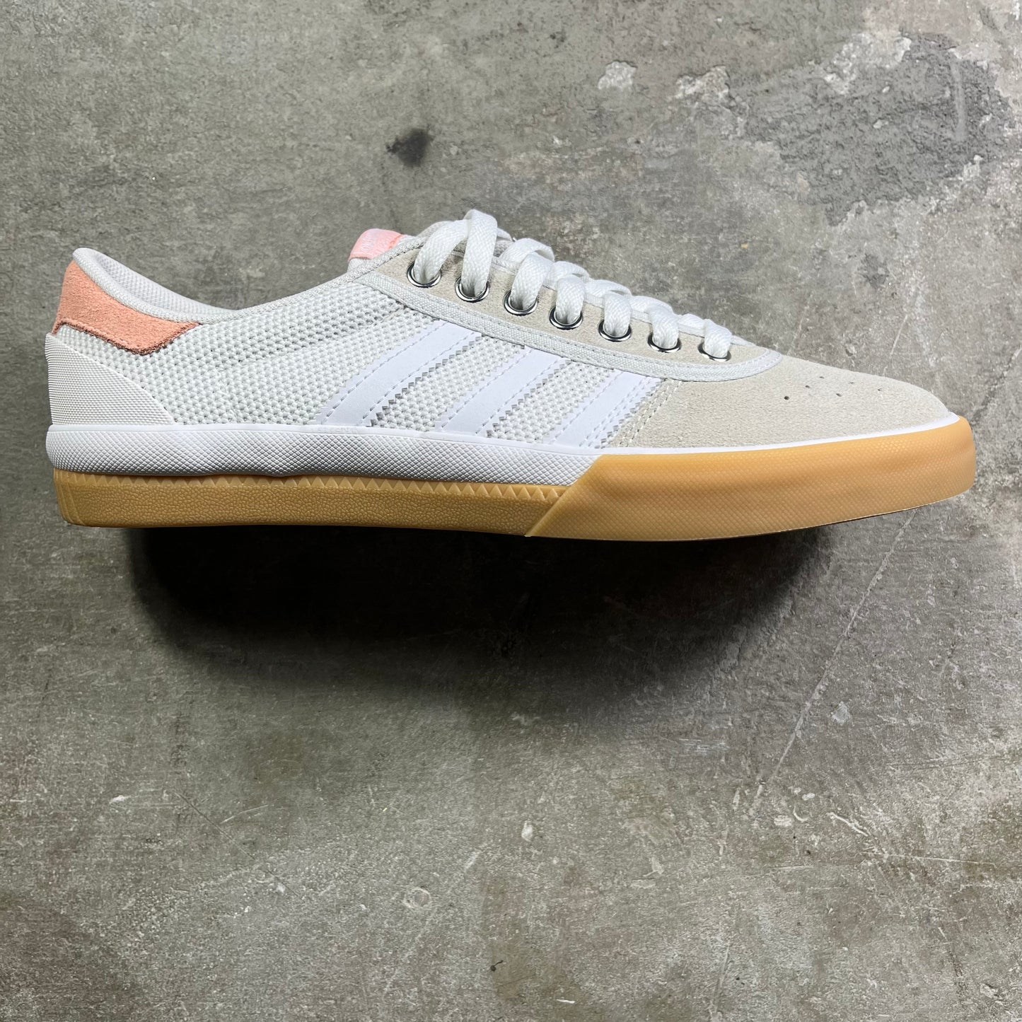 Adidas - Lucas Puig Premiere Shoe - White / Crystal White / Haze Coral