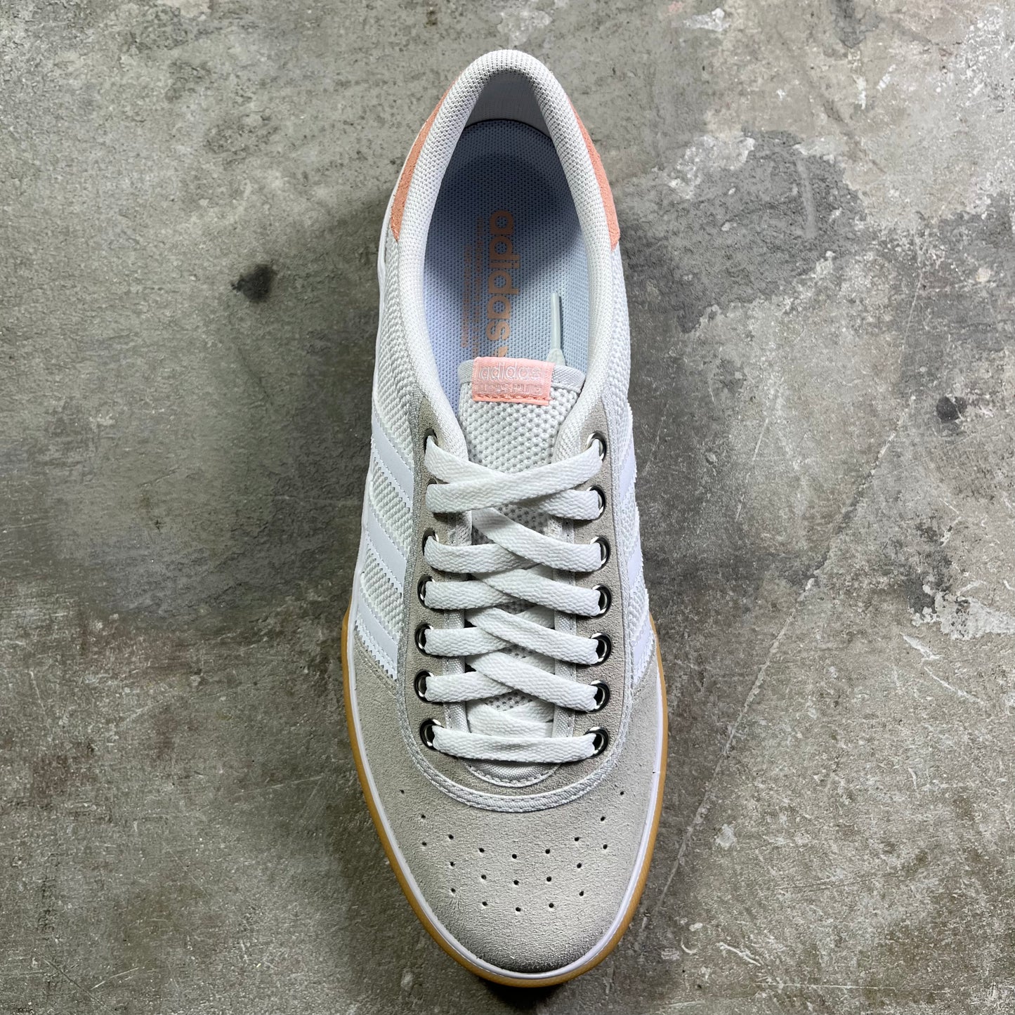 Adidas - Lucas Puig Premiere Shoe - White / Crystal White / Haze Coral