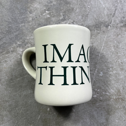 Quasi Skateboards - Imagine Thinking Coffee Mug - Natural