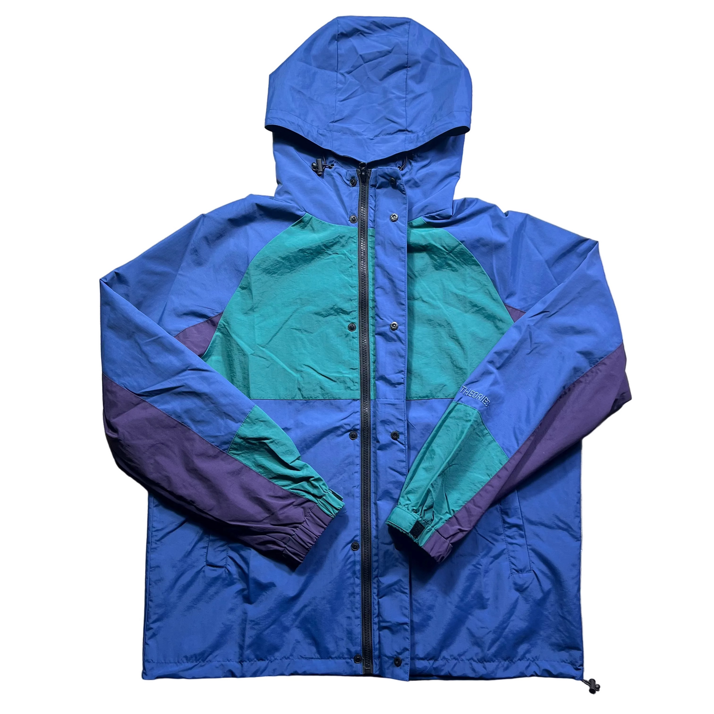 Theories - Gale Shell Jacket - Blue & Green