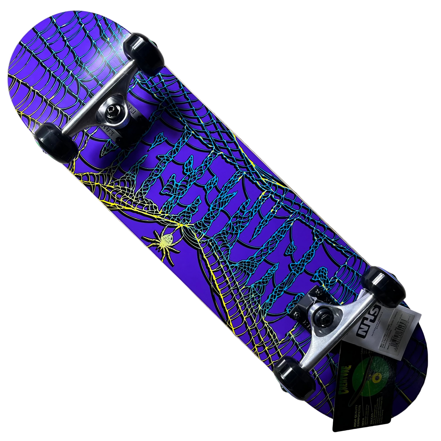 Creature Skateboards - Web 2 Relic Mini Complete Skateboard - 7.75"