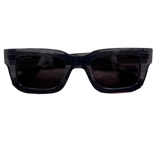 Time-Place - Diego Sunglass Frame - Clear/Grey