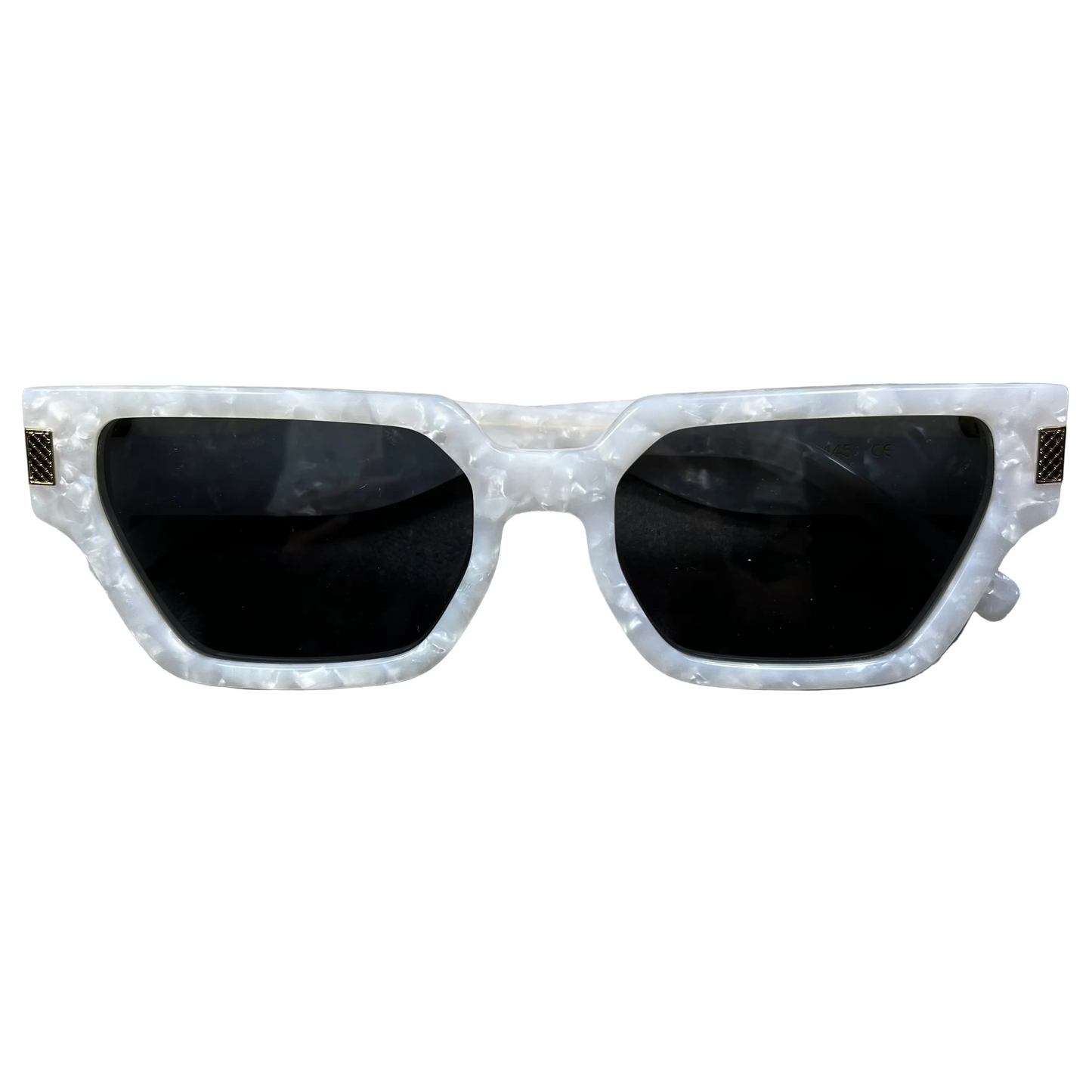 Time-Place - A Von Sunglass Frame - Pearl