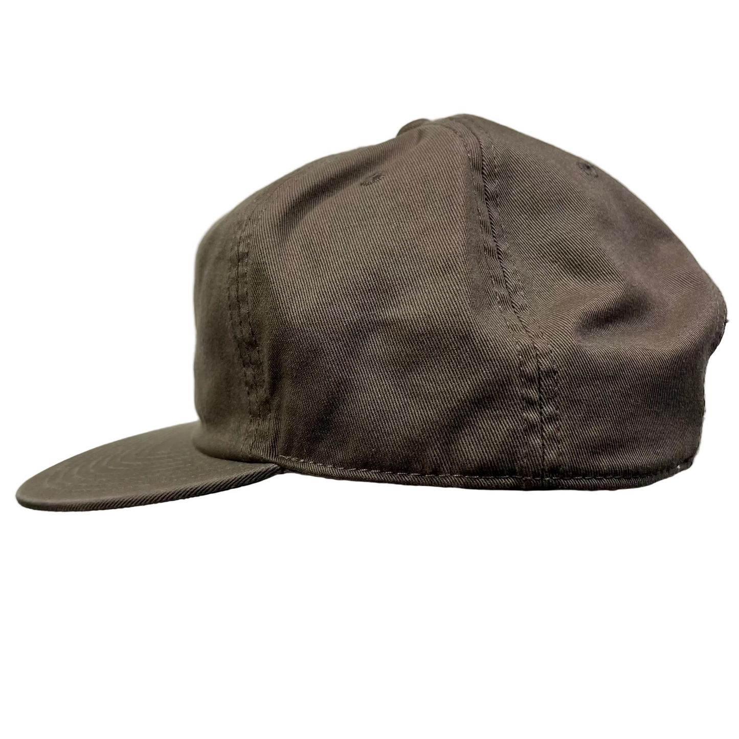 Block - B Logo Strapback Hat - Brown/Yellow
