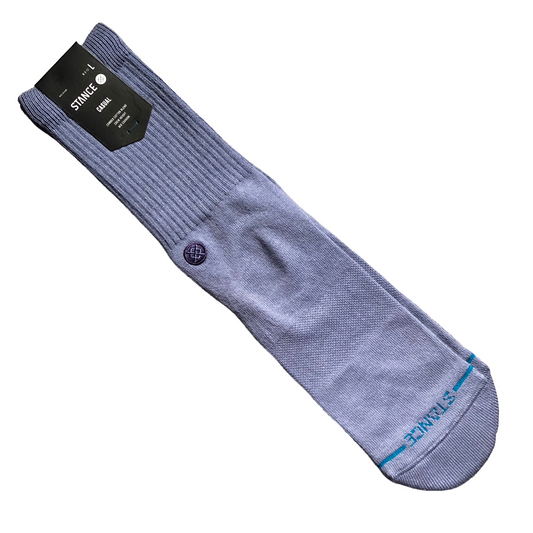 Stance Socks - Icon Pop Crew Sock - Stone Blue