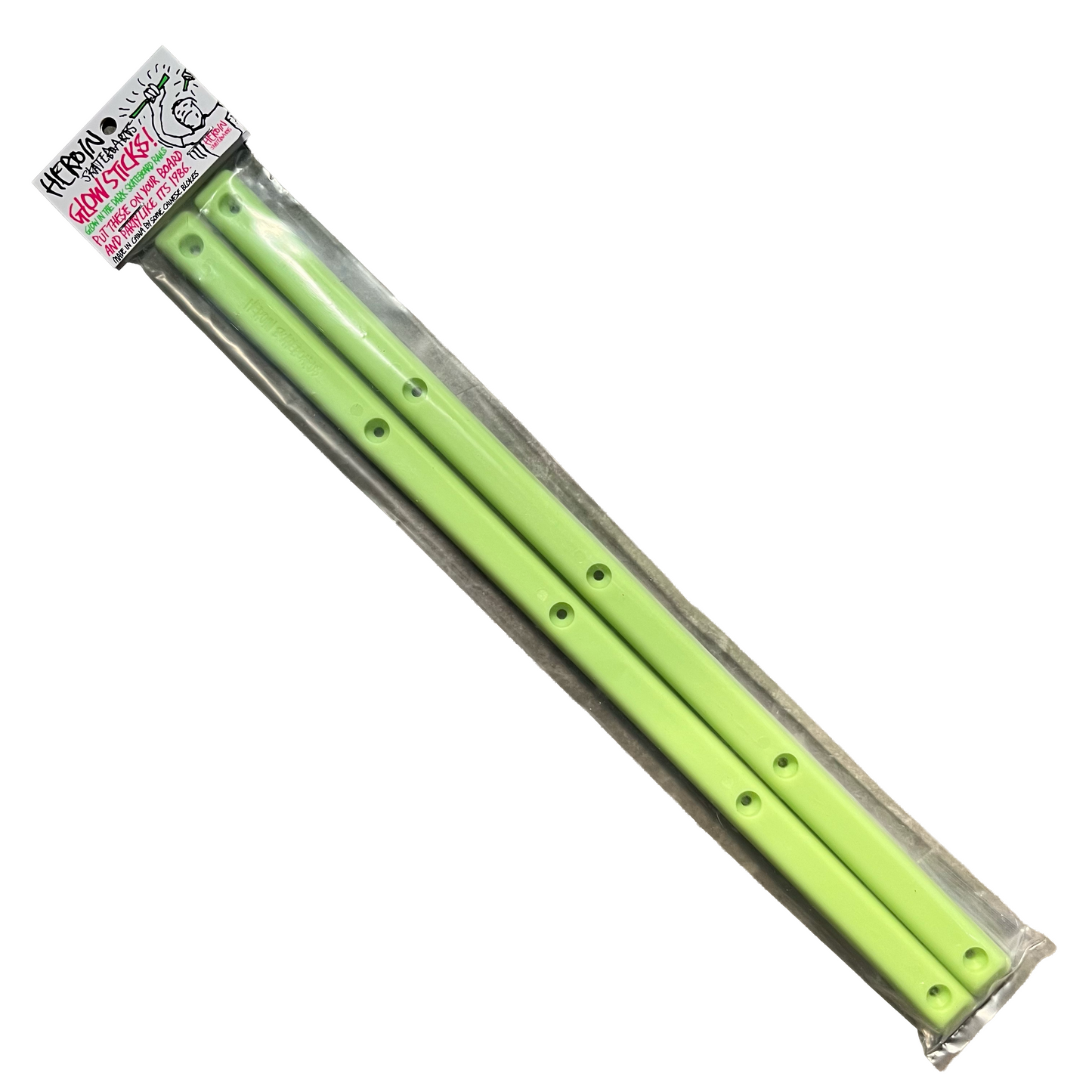 Heroin Skateboards - Glow Stick Skateboard Slider Rails